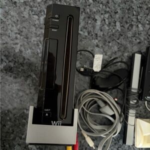 Nintendo Wii Black Console